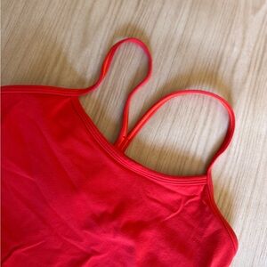 Red-Orange Lululemon Tank Top
